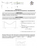 Aproximaciones con rectángulos inscritos y circunscritos