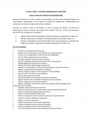 ETAPAS DEL PROCESO DE ORGANIZACIÓN