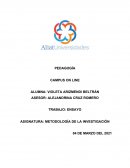 ENSAYO DIFERENCIA ENTRE EDUCACION PRESENCIAL Y EDUCACION A DISTANCIA