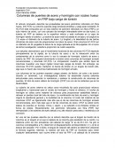 Columnas de puentes de acero y hormigón con núcleo hueco en FRP bajo carga de torsión