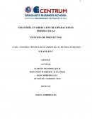 GESTION DE PROYECTOS “CASO: CONSTRUCCIÓN DE LOS ESTADIOS PARA EL MUNDIAL FEMENINO SUB-20 DE FIFA”