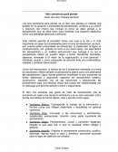 Resumen 6 sombreros para pensar