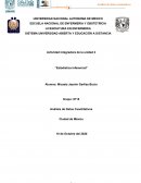 Analisis de datos cuantitativos Estadística inferencial