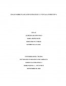 ENSAYO SOBRE PLANEACIÓN ESTRATÉGICA Y VENTAJA COMPETITIVA