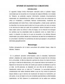 INFORME DE DIAGNÓSTICO COMUNITARIO