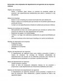 Entrevistas a dos empleados del departamento de ingeniería de las empresas médicas