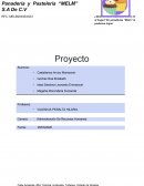 Panadería y pastelería “MELM” S.A De C.V