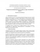 Propuesta de automatización para la empresa Arepas Artesanales de maíz JC