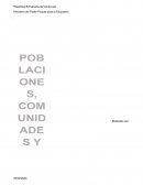 POBLACIONES,COMUNIDAD Y ECOSISTEMA