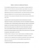 Objetivos y función de la Administración Financiera