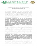 Fortalezas y debilidades de la investigacion cualitativa