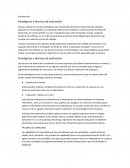 Paradigmas y técnicas de evaluación software