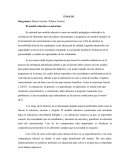 El modelo educativo ecuatoriano