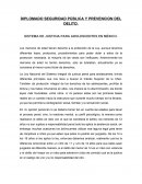 SISTEMA DE JUSTICIA PARA ADOLESCENTES EN MÉXICO