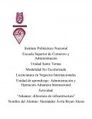 Actividad: “Aduanas: diferencia de infraestructura”