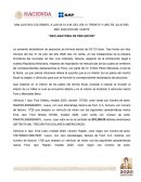 Declaratoria de perjuicio