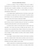 Ensayo del precio del mañana