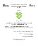 PRACTICA #2 TRANSFERENCIA DE CALOR POR CONVECCION Y RADIACION