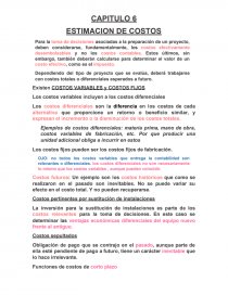 ESTIMACION DE COSTOS. Página 1
