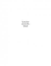 Programación HTML II. Página 1