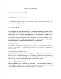Esctrutura de una computadora. Página 1