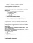 PROPUESTA DE INVESTIGACION