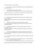 Actividad integradora 2. Textos literarios, lenguaje y expresión humana