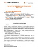 PARTICIPANTES DE LA CONTRATACIÓN ESTATAL