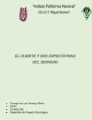 Resumen Cliente y sus espectativas del servicio