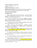 Santidad en el culto a Dios