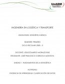 EVIDENCIA DE APRENDIZAJE: CLASIFICACIÓN DE DATOS