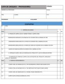 Modelo lista de chequeo proveedores