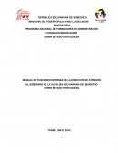 MANUAL DE FUNCIONES INTERNAS DE LA DIRECCIÓN DE ATENCIÓN AL SOBERANO DE LA ALCALDÍA BOLIVARIANA DEL MUNICIPIO TURÉN ESTADO PORTUGUESA