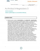 Actividad integradora 3 Unidad Epistemología y el conocimiento enfermero