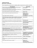 ASERCIONES DE LA AUDITORIA