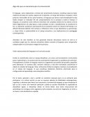 Algo más que un mecanismo para la comunicación