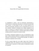 Ensayo Indice de Competitividad de Honduras