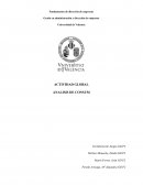 ﻿Fundamentos de dirección de empresas Analisis de Consum