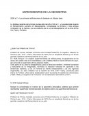 ANTECEDENTES DE LA GEOMETRIA