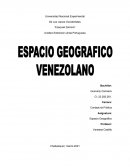 Espacio geografico Venezuela