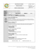 Informe de Desarrollo Docencia CULTURA AMZONICA