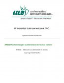 Fundamentos para la administración de recursos humanos