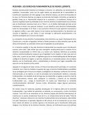 RESUMEN. LOS DERECHOS FUNDAMENTALES DE RUBIO LLORENTE