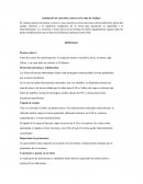 Instalación de conexión a tierra en la zona de trabajo