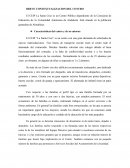 BREVE CONTEXTUALIZACION DEL CENTRO