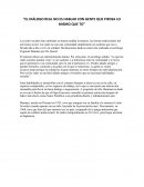 El diálogo real no es hablar con gente que piensa lo mismo que tú