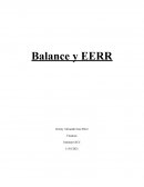 Balance y EERR