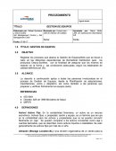 Proceso de gestión de equipos