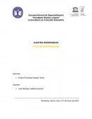 Ajustes razonables "Plan de intervención"