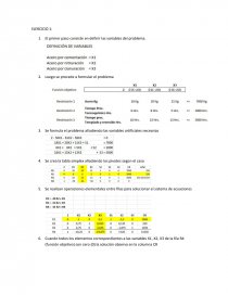 PROGRAMACION LINEAL TAREA 1 UNAD. Página 1